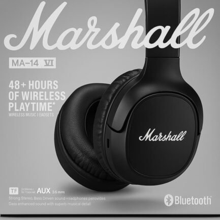 Marshall MA-14 VI Wireless Bluetooth Headphones Clone