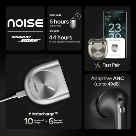 Noise Master Earbuds with LED Metal Dial Clone - Image 3