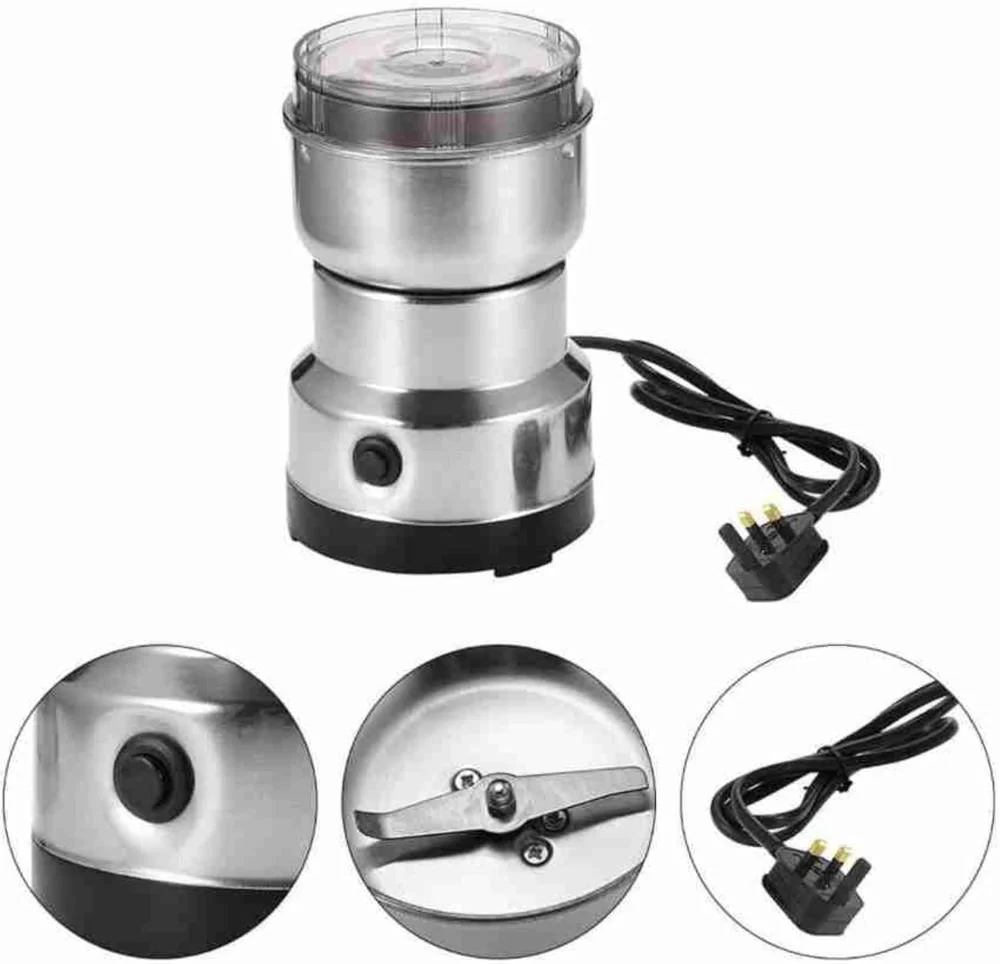 Nima Electric Spice Grinder Machine - Stainless Steel Coffee & Nut