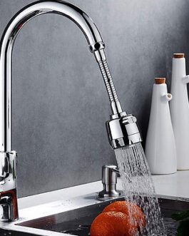 360° Rotating Kitchen Faucet Head: 3-Mode Sink Extender