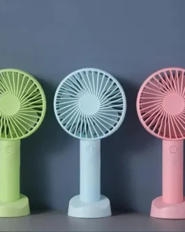 Mini Portable Handheld Fan – USB Rechargeable Cooling Fan for Travel & Home