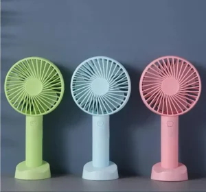 Mini Portable Handheld Fan – USB Rechargeable Cooling Fan for Travel & Home