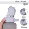 3-Pack Motivational Water Bottle Set: Complete Hydration Solution