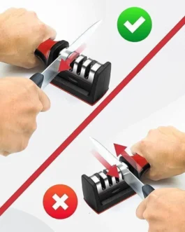 3-in-1 Professional Kitchen Knife Sharpener
