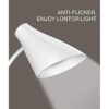 LED Desk Lamp with Pen Holder Modern Study Light for Home & Office