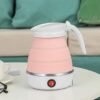 31IAVWqufXL Portable Electric Kettle Foldable Travel Kettle Mini Water Boiler for Tea Coffee Camping