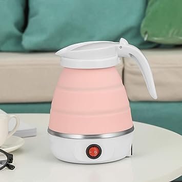 Portable Electric Kettle Foldable Travel Kettle Mini Water Boiler for Tea Coffee Camping - Image 4