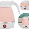 31kkKFUsx4L Portable Electric Kettle Foldable Travel Kettle Mini Water Boiler for Tea Coffee Camping