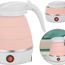 Portable Electric Kettle Foldable Travel Kettle Mini Water Boiler for Tea Coffee Camping