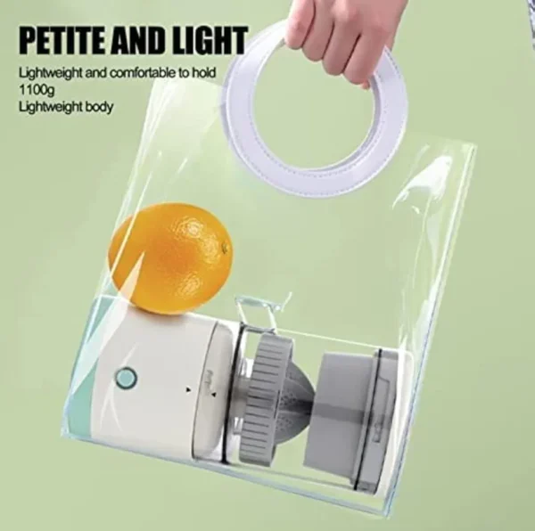 Portable Electric Citrus Juicer USB Rechargeable Mini Fruit Juicer