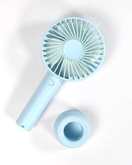 Mini Portable Handheld Fan – USB Rechargeable Cooling Fan for Travel & Home