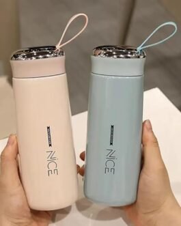 Premium Stainless Steel Vacuum Insulated Water Bottle with Leak Proof Lid | Hot & Cold Thermos Flask for Travel, Office, Gym