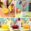 Portable Electric Citrus Juicer USB Rechargeable Mini Fruit Juicer