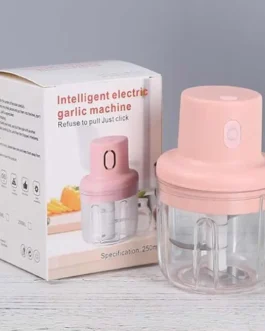 Electric Garlic Chopper 250ml USB Rechargeable Mini Food Processor