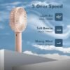 Mini Portable Handheld Fan – USB Rechargeable Cooling Fan for Travel & Home