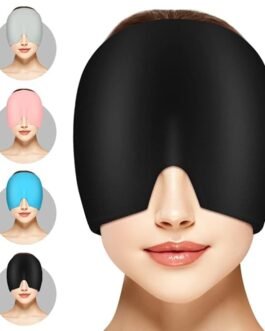 Migraine Relief Cap Reusable Cooling Gel Ice Headache Mask Cold Therapy