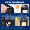 Solar Wall Light Outdoor Waterproof LED Motion Sensor Garden Lamp