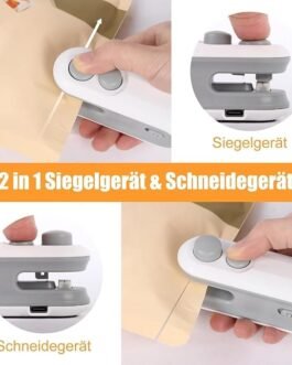 Portable Bag Sealing Machine USB Rechargeable Mini Heat Sealer for Food Storage