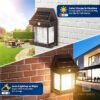 Solar Wall Light Outdoor Waterproof LED Motion Sensor Garden Lamp