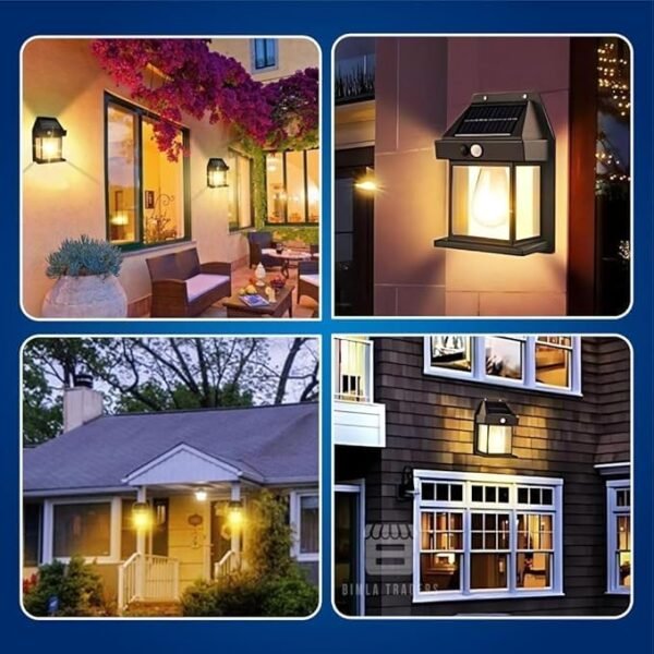 Solar Wall Light Outdoor Waterproof LED Motion Sensor Garden Lamp