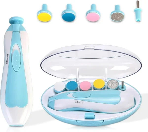 Baby Nail Trimmer Electric Kit – Safe Nail Care for Newborns & Toddlers