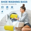 71AxcjjvvLL._AC_UF1000,1000_QL80_FMwebp_ Portable Shoe Washing Bag for Washing Machine – Reusable Sneaker Cleaner Laundry Bag, Anti-Damage Shoe Wash Pouch for Safe Cleaning