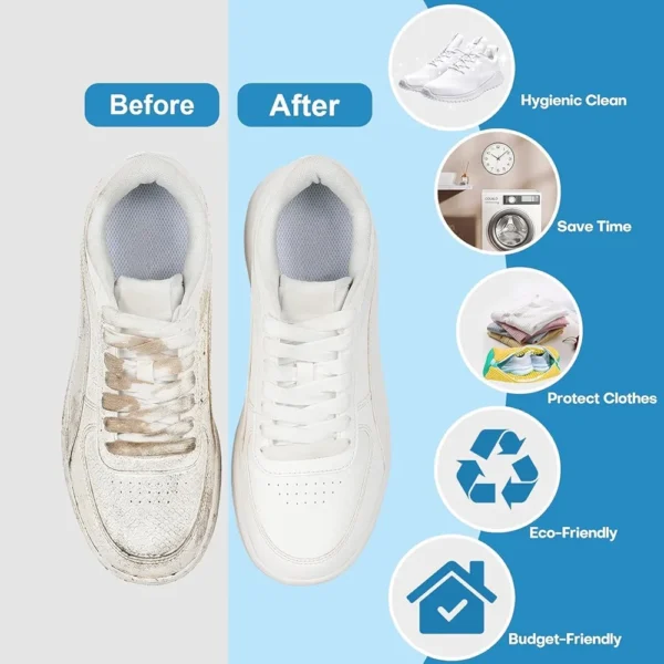 71ULtVlbWXL._AC_UF1000,1000_QL80_FMwebp_ Portable Shoe Washing Bag for Washing Machine – Reusable Sneaker Cleaner Laundry Bag, Anti-Damage Shoe Wash Pouch for Safe Cleaning