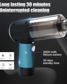 Portable Vacuum Cleaner for Car & Home | Powerful Handheld Wireless Cleaner