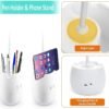 LED Desk Lamp with Pen Holder Modern Study Light for Home & Office