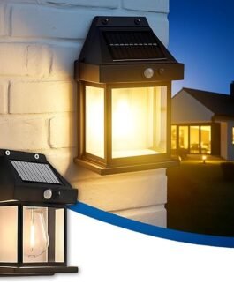 Solar Wall Light Outdoor Waterproof LED Motion Sensor Garden Lamp