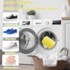 71qVM6F34iL._AC_UF1000,1000_QL80_FMwebp_ Portable Shoe Washing Bag for Washing Machine – Reusable Sneaker Cleaner Laundry Bag, Anti-Damage Shoe Wash Pouch for Safe Cleaning