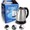 81cRWdNoLXL._SX679_ Scarlett Electric Kettle 2.0L Stainless Steel Fast Boiling Kettle | Auto Shut-Off & Durable Design
