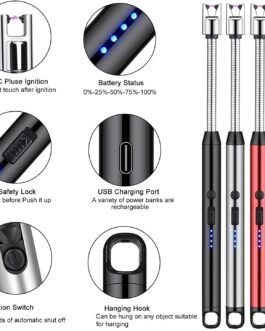 Electric Arc Lighter – USB Rechargeable Candle Lighter