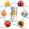 Rechargeable Electric Citrus Juicer: Pure Juice in Seconds