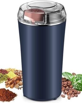 Electric Coffee Grinder & Spice Mill–Stainless Steel Blade