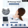 Smart Electric Scalp & Body Massager – 3-Speed 3D Kneading Massager