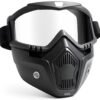 Modular Full Face Bike Mask & Goggles– Windproof 3-in-1 Tactical
