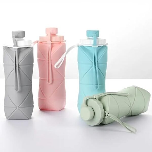 Portable Collapsible Bottle Portable Collapsible Silicone Water Bottle: Your Travel Companion