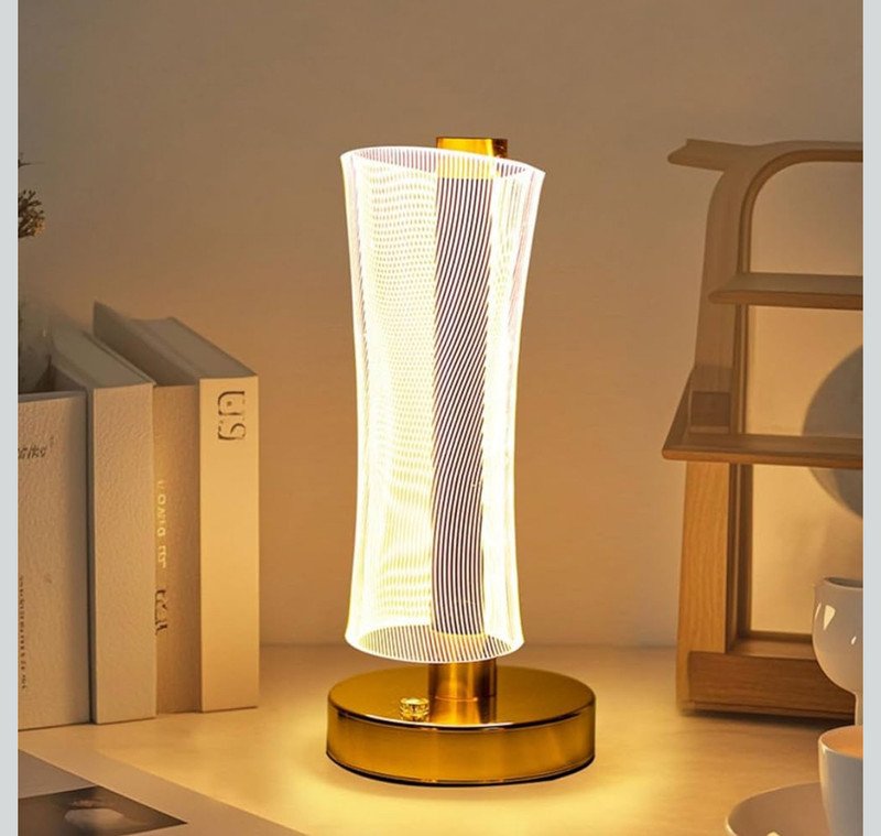 Creative LED Table Lamp - USB Rechargeable Touch Sensor