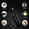 Rechargeable COB Keychain Flashlight