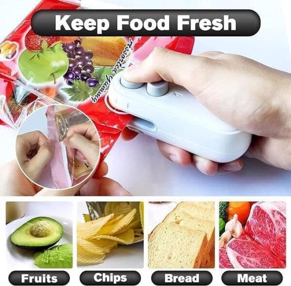 Mini Portable Bag Sealer & Cutter - Sealing Machine