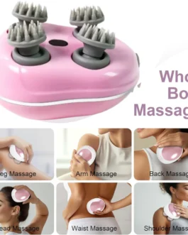 Electric Scalp Massager – Portable Handheld Head Scratcher