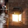 Outdoor Solar Wall Lights with Motion Sensor – IP65 Waterproof LED