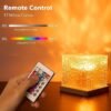 Water Ripple LED Table Lamp – Color Changing with Remote